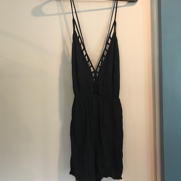 Staring at Stars Caged Romper - low back - Picture 2 of 3